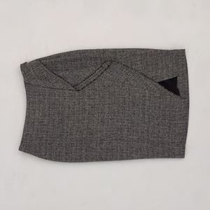 The Limited pencil skirt (gray, size 2)